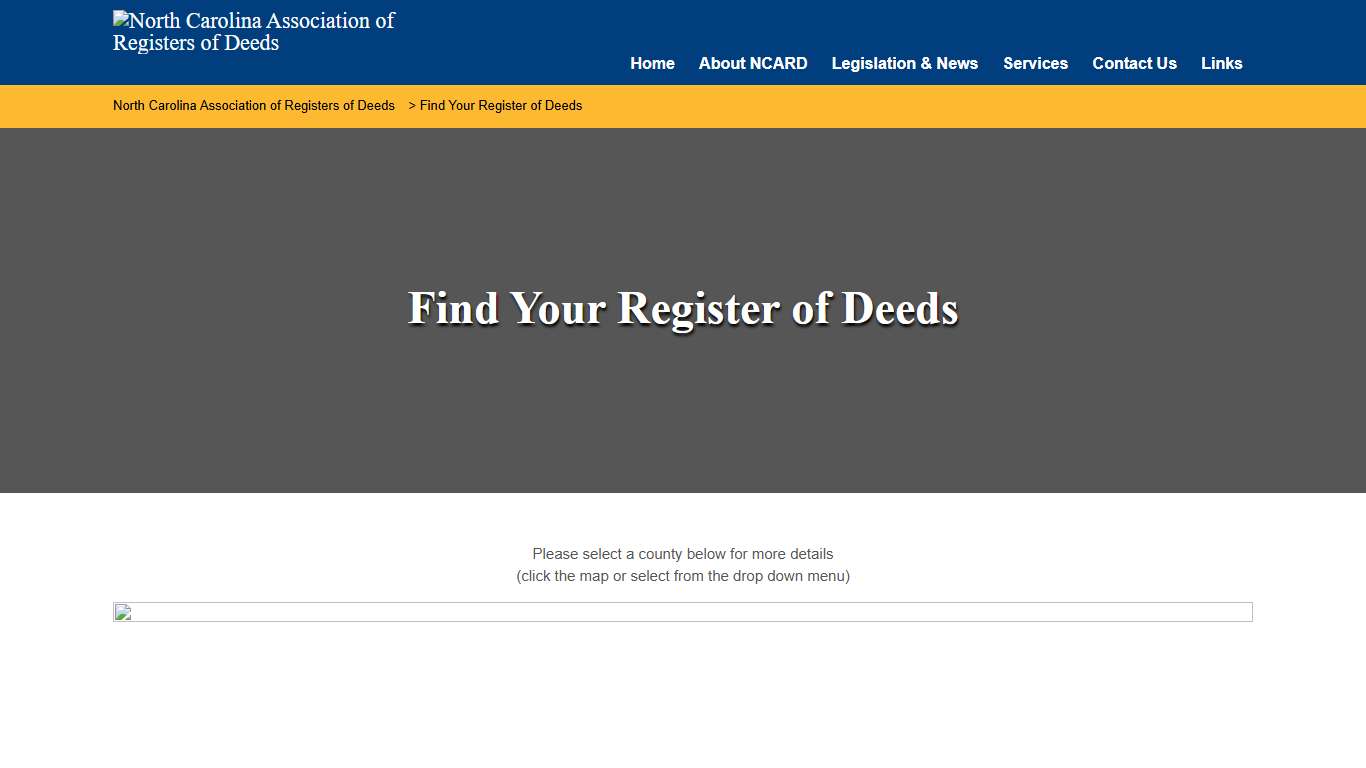 Find Your Register of Deeds – North Carolina Association of Registers of Deeds